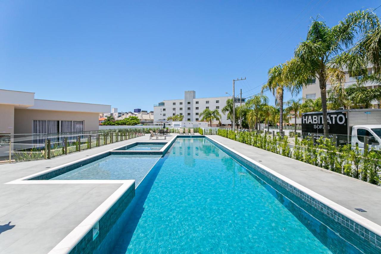 フロリアノポリスCannes Club Apto Garden 400M Da Praia Dos Inglesesアパートメント エクステリア 写真