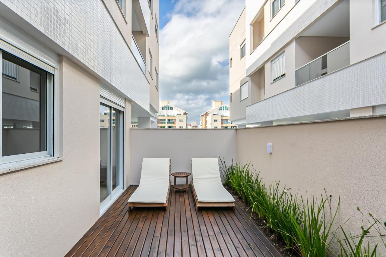フロリアノポリスCannes Club Apto Garden 400M Da Praia Dos Inglesesアパートメント エクステリア 写真